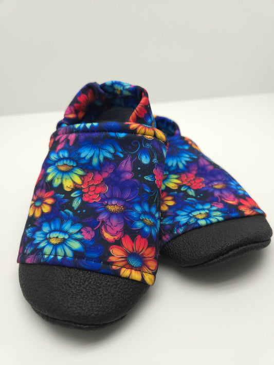 T10 Neon Flowers w. TG Swim Shoes - Ready To Ship