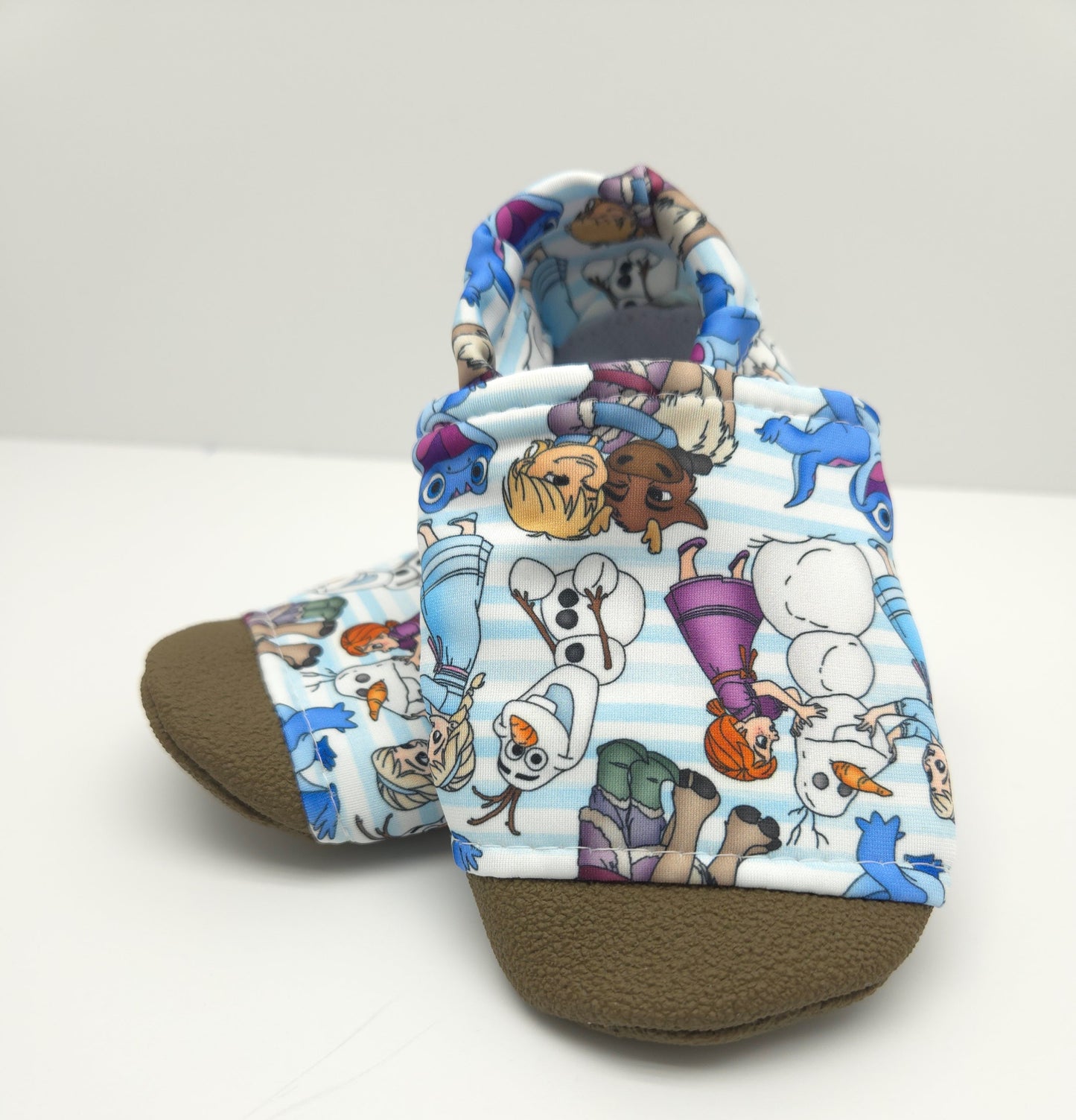 T8 Snowman Sisters Swim Shoes w. TG  - Ready To Ship