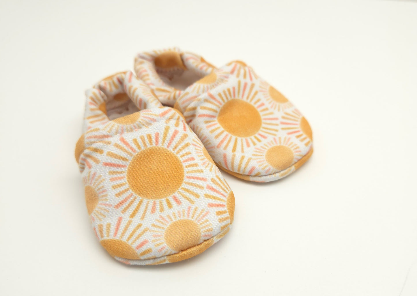 Newborn Flannel Sunshine Everyday Shoes - Ready To Ship