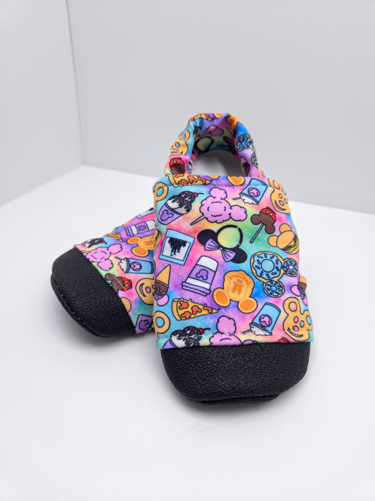 T10 Flannel Rainbow Mouse Treats w. TG Everyday Shoes - Ready To Ship