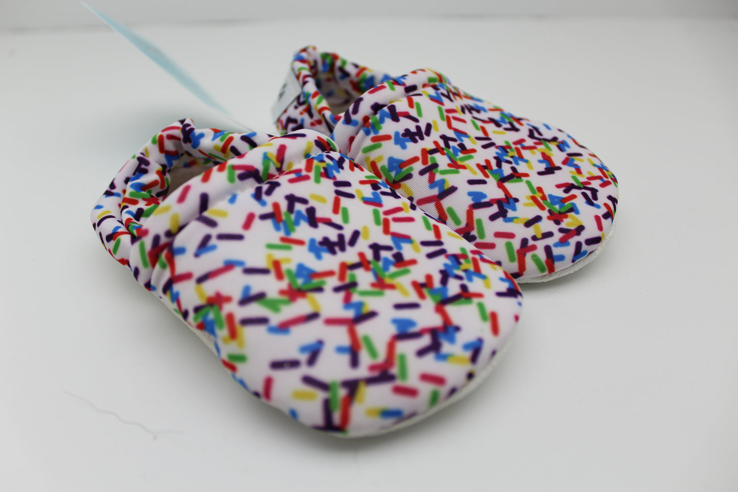 6-12 Rainbow Sprinkles Swim Shoes - Ready To Ship